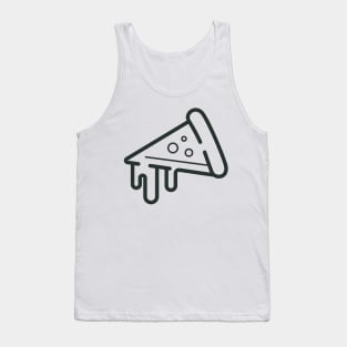 Dripping Pizza Icon Tank Top